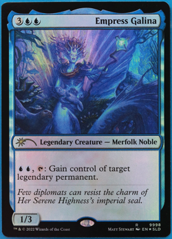 Empress Galina (Secret Lair Promo) FOIL NM MTG CARD (499889) ABUGames - Image 1