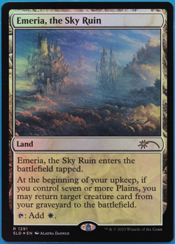 Emeria, the Sky Ruin (Secret Lair Promo) FOIL NM MTG CARD (499887) ABUGames - Image 1