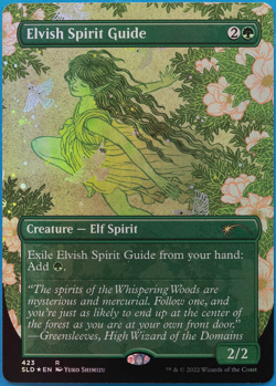 Elvish Spirit Guide (Secret Lair Promo) FOIL NM MAGIC CARD (499886) ABUGames - Image 1
