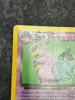 Dark Slowbro 29/82 - Team Rocket Vintage Rare Pokemon Card MP - Image 5