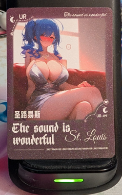 St Louis Azur Lane UR-19 YiYiBuShe Goddess Story Anime Waifu Card - Image 1