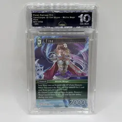 Final Fantasy TCG Gunslinger In The Abyss Fina 26-055H Graded 10 Gem Mint Card - Image 1