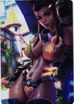 BRIGETTE CFORCARD ANGELS Custom Art Goddess Story Anime Collectible Card - Image 1