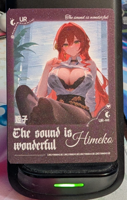 Himeko Honkai Star Rail UR-12 YiYiBuShe Goddess Story Anime Waifu Card - Image 1