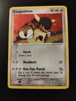 Pokemon Card Kangaskhan 6/112 EX RossoFuoco e VerdeFoglia Cosmos Holo ENG EXC - Image 1