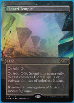 Eldrazi Temple (Secret Lair Promo) FOIL NM MTG MAGIC CARD (499884) ABUGames - Image 1