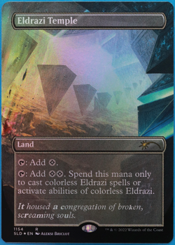 Eldrazi Temple (Secret Lair Promo) FOIL NM MTG MAGIC CARD (499883) ABUGames - Image 1