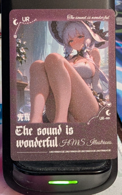 Illustrious Azur Lane UR-10 YiYiBuShe Goddess Story Anime Waifu Card - Image 1