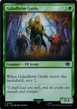 0168 GALADHRIM GUIDE COMMON THE LORD OF THE RINGS MTG CARD - Image 1