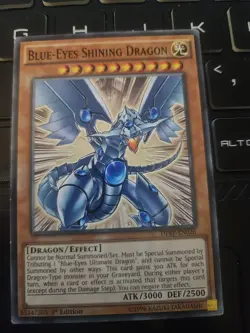 DPRP-EN026 Blue-Eyes Shining Dragon Common 1st Edition Yugioh Card - Image 1