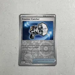 Pokemon TCG Card 2023 Paradox Rift -- Counter Catcher 160/182 Reverse Holofoil - Image 1