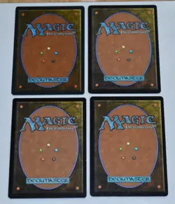 MTG 4x Rare Blue Enchantment Wrath of Marit Lage & Day Of The Dragons - Image 3
