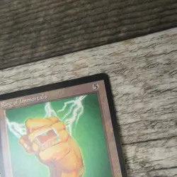 Magic The Gathering MTG Ring Of Immortals Legends 1994 LP Excellent Ungraded - Image 4