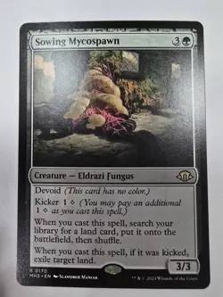 Sowing Mycospawn Modern Horizons 3 Regular Magic The Gathering Mtg - Image 1
