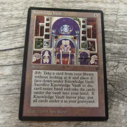Magic The Gathering MTG Knowledge Vault Legends 1994 MP Good Ungraded - Image 1