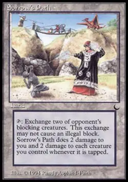 MTG English Sorrow's Path NM Normal The Dark - Image 1