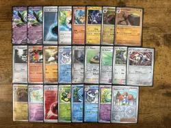 Pokemon TCG Black bolt 25 Card Holo Bundle - Pack Fresh Sleeved - Image 1