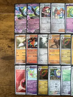 Pokemon TCG Black bolt 25 Card Holo Bundle - Pack Fresh Sleeved - Image 2