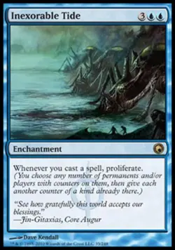 MTG English Inexorable Tide NM Normal Scars of Mirrodin - Image 1