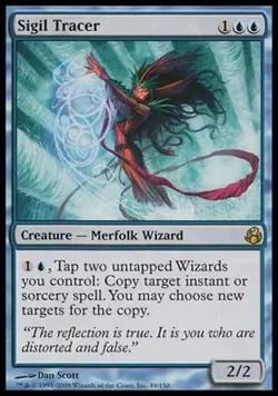 MTG English Sigil Tracer NM Normal Morningtide - Image 1