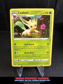 Leafeon SWSH191, Black Star Promo, Pokemon, NM - Image 1
