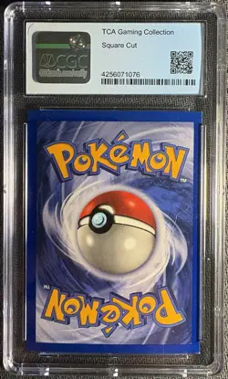 Gyarados 6/102 - 1999 Base Set - ERROR Square Cut HOLO Base Set Pokemon CGC 8.5 - Image 2