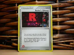 Pokemon ROCKET'S HIDEOUT 87/109 REV HOLO | LP Light Play | EX Team Rocket | 2004 - Image 2