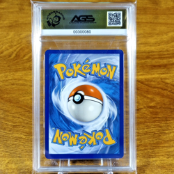 Pokemon SWSH Evolving Skies Vaporeon VMAX 030/203 AGS Gem-MT 10 Holo Rare 2021 - Image 3