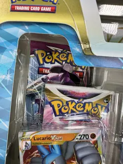 Lucario VSTAR Special Collection Box Pokemon TCG - NEW Sealed Lost Origin Fusion - Image 3