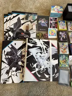 Lot of 3960+ English Pokemon TCG Cards Holo Rare (No Energy) + Binders Sleeves - Image 3