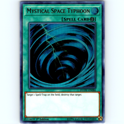 Yugioh Mystical Space Typhoon DUOV-EN086 1st Edition Ultra Rare Holo - NM 💎 - Image 1