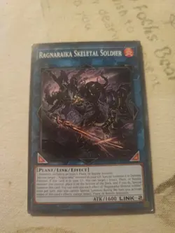 Yugioh! Ragnaraika Skeletal Soldier - LEDE-EN047 - Common - 1st Edition Near Min - Image 1