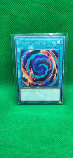 Polymerization - JUSH-EN014 -Rare Card - 1st Edition YuGiOh TCG- NM/M - Image 2