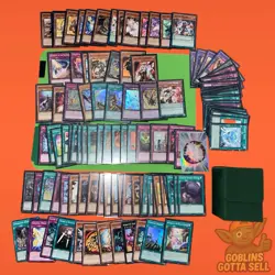 YuGiOh GX Crystal Beast Deck Jesse Anderson 79 Card Deck Rainbow Dragon Deck Box - Image 1