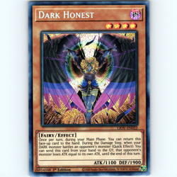 Yugioh Dark Honest LIOV-EN022 1st Edition Secret Rare Holo - NM 💎 - Image 1