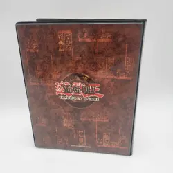 Yugioh 1996 Vintage No Ring Collection Binder 14 Pages With Matching Playmat - Image 3