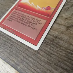 Magic The Gathering MTG Fork Revised 3rd MP Good Ungraded - Image 5