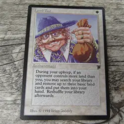 Magic The Gathering MTG Land Tax Legends 1994 LP Excellent Ungraded - Image 1