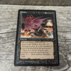 Magic The Gathering MTG Hellfire Legends 1994 MP Good Ungraded - Image 1