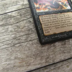 Magic The Gathering MTG Hellfire Legends 1994 MP Good Ungraded - Image 2