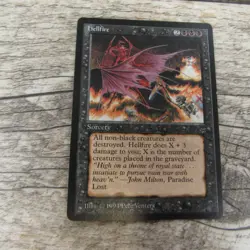Magic The Gathering MTG Hellfire Legends 1994 MP Good Ungraded - Image 1