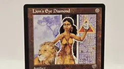 Magic The Gathering MTG Lion's Eye Diamond Artifact Mirage Rare 1996 - Image 3