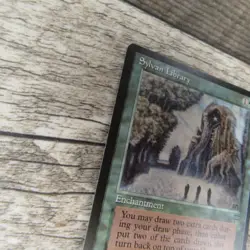 Magic The Gathering MTG Sylvan Library Legends 1994 MP Good Ungraded - Image 3