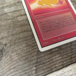 Magic The Gathering MTG Fork Unlimited 1993 MP Good Ungraded - Image 2