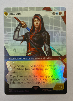 MTG - Shao Jun - Showcase - FOIL - Assassin's Creed - Image 1