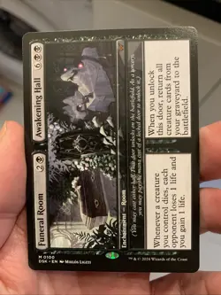 MTG ~ Funeral Room - Awakening Hall (Borderless) ~ Duskmourn ~ 0338 ~ Near Mint - Image 1