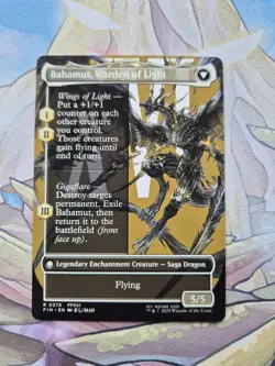 MTG - Final Fantasy - Dion, Bahamut’s Dominance Borderless - Rare 0376 NM - Image 2