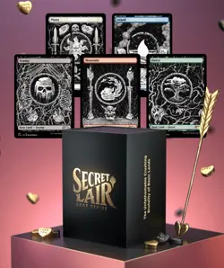 Unfathomable Crushing Brutality Of Basic Lands Secrete Lair MTG Foil- Unopened - Image 2