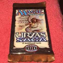 Magic The Gathering Urza's Saga Booster Angel Sealed 1998 Wizards Of The Coast - Image 1