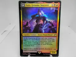 Kuja Genome Sorcerer trading card foil magic the gathering final fantasy rare - Image 1